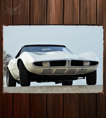 Металлическая табличка Pontiac Banshee Convertible Concept Car